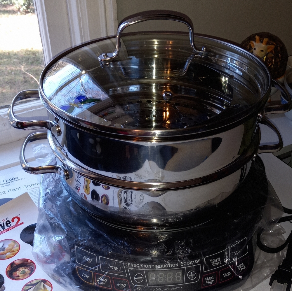 Nuwave Cookware *POTS ONLY* for Nuwave Precision Induction Stainless Steel pots